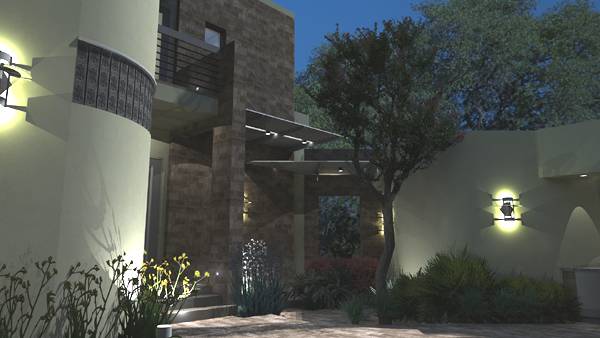 Front Door of this 3-Bedroom, 2562 Sq Ft Plan - 117-1121