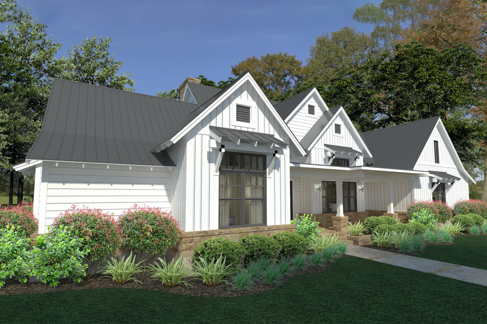 Front View of this 3-Bedroom, 2393 Sq Ft Plan - 117-1125