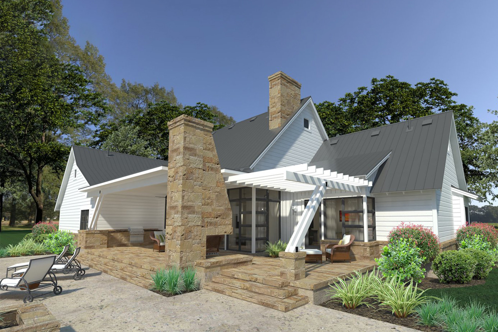 Patio of this 3-Bedroom, 2393 Sq Ft Plan - 117-1125