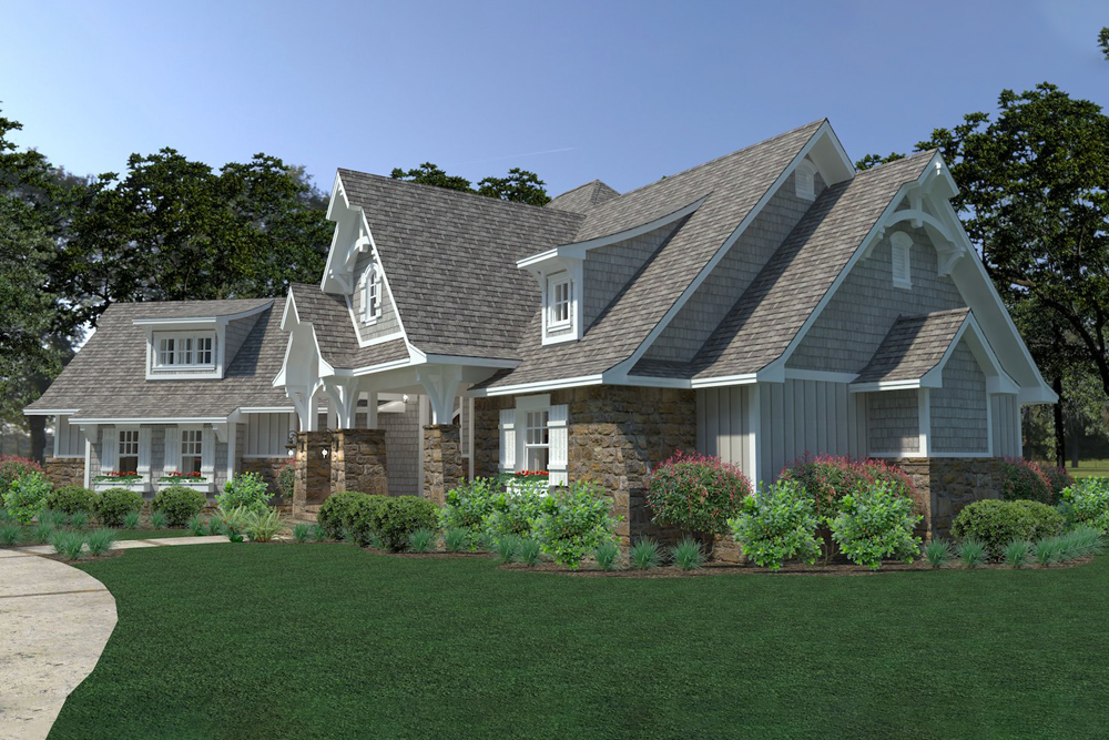 Right Side View of this 3-Bedroom, 2662 Sq Ft Plan - 117-1126