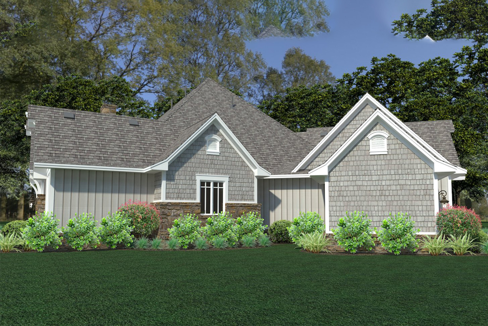 Side View of this 3-Bedroom, 2662 Sq Ft Plan - 117-1126