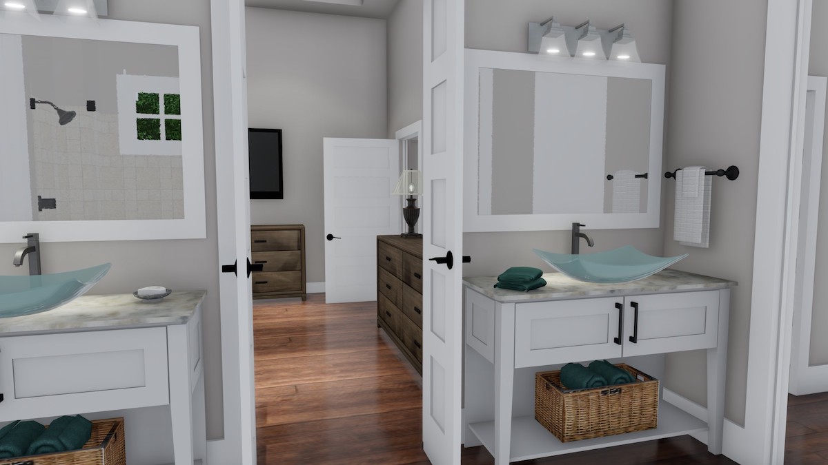 Master Bathroom of this 3-Bedroom, 2504 Sq Ft Plan - 117-1128