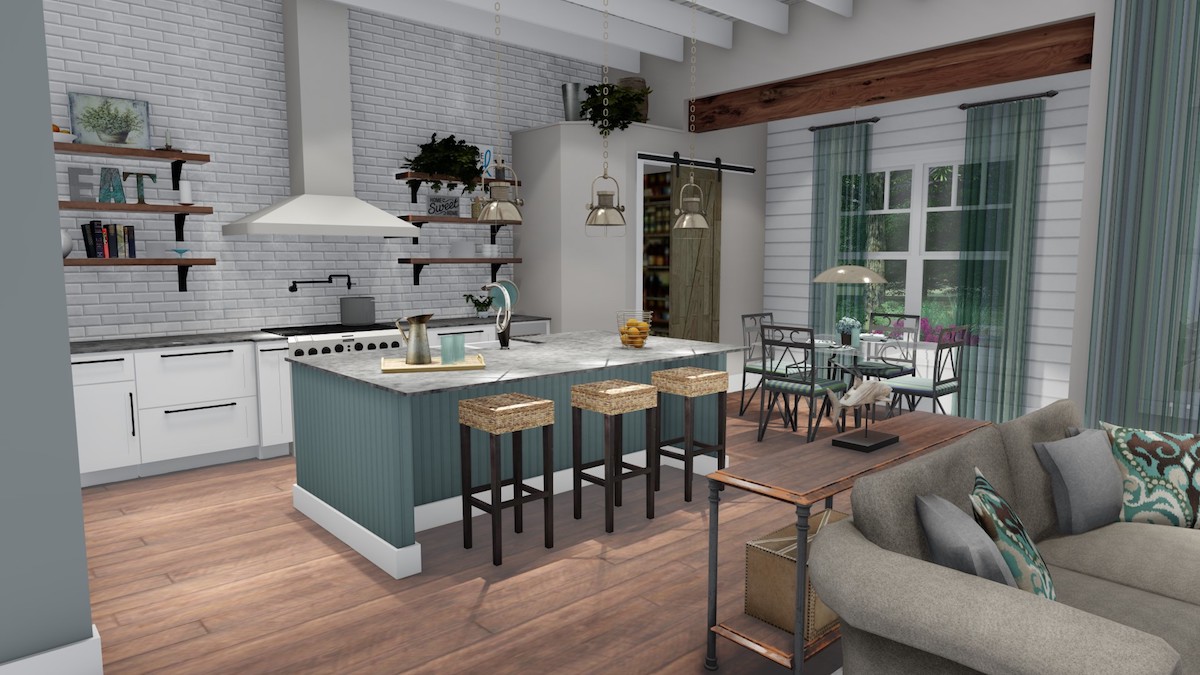 Kitchen of this 3-Bedroom, 2504 Sq Ft Plan - 117-1128