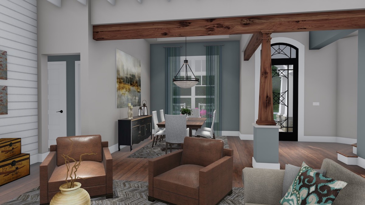 Family Room of this 3-Bedroom, 2504 Sq Ft Plan - 117-1128