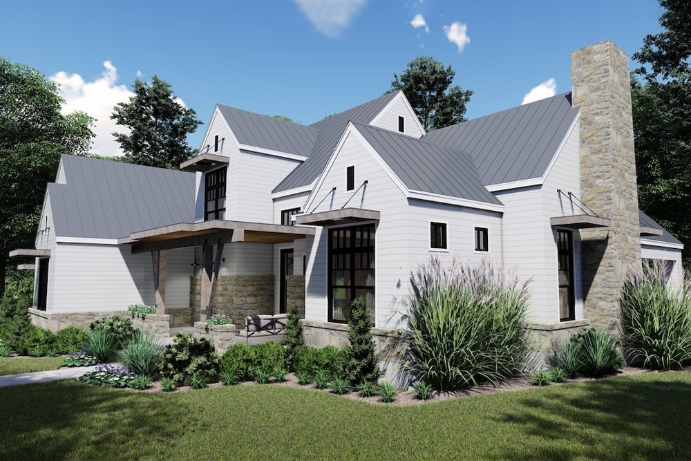 Right Side View of this 4-Bedroom,2828 Sq Ft Plan -2828