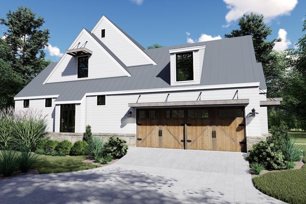 Left Side View of this 4-Bedroom,2828 Sq Ft Plan -2828