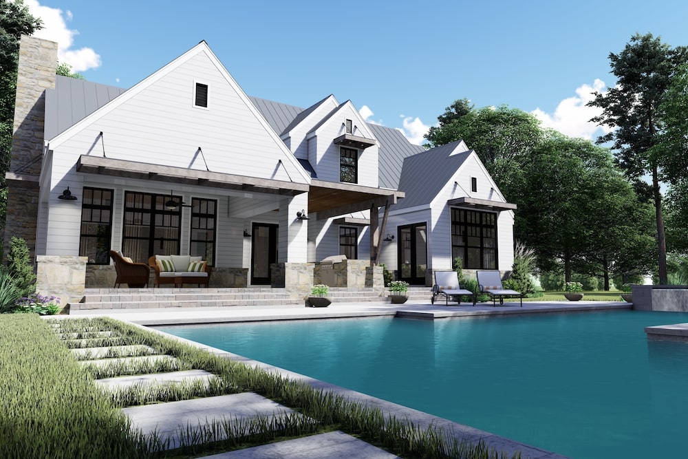 Pool of this 4-Bedroom,2828 Sq Ft Plan -2828