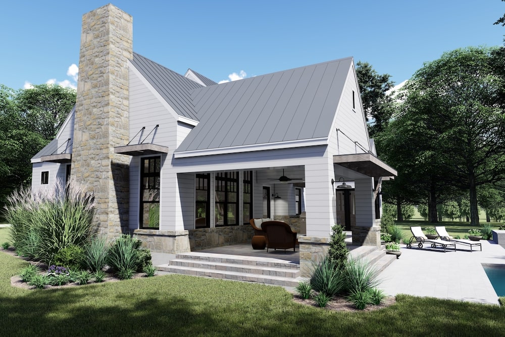 Right Side View of this 4-Bedroom,2828 Sq Ft Plan -2828