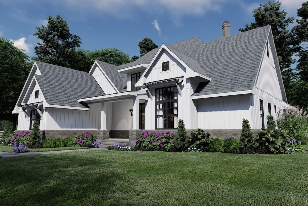 Right Side View of this 4-Bedroom,2191 Sq Ft Plan -2191