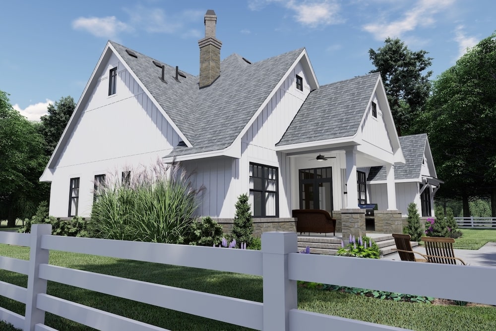Right Side View of this 4-Bedroom,2191 Sq Ft Plan -2191