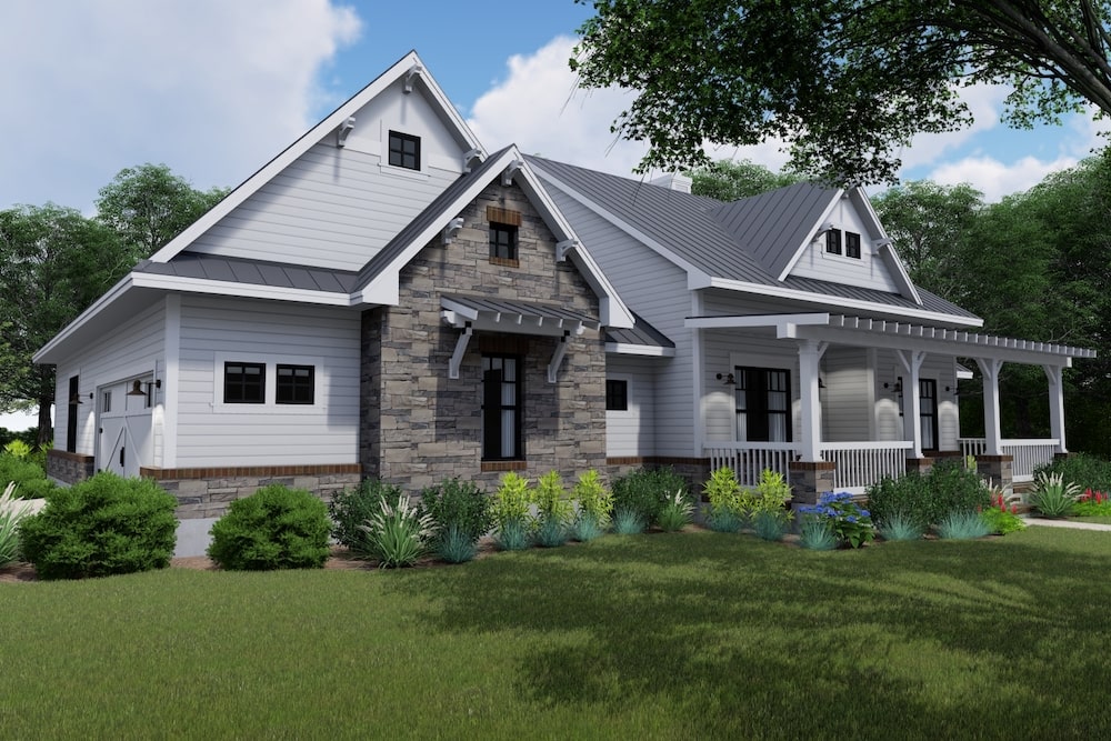 Left Side View of this 3-Bedroom,2270 Sq Ft Plan -2270