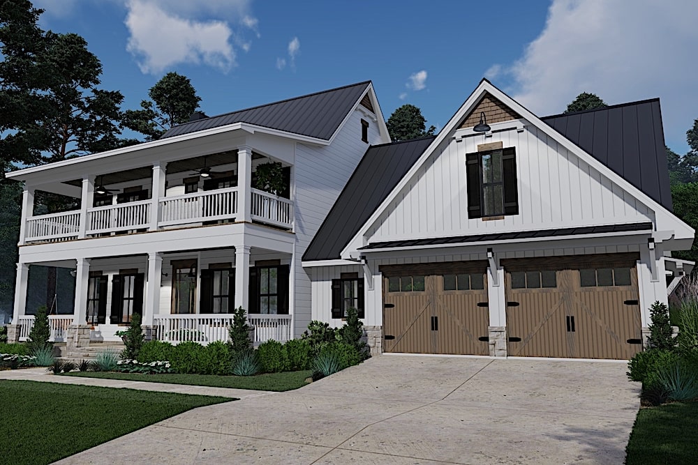 Right Side View of this 3-Bedroom,2458 Sq Ft Plan -2458
