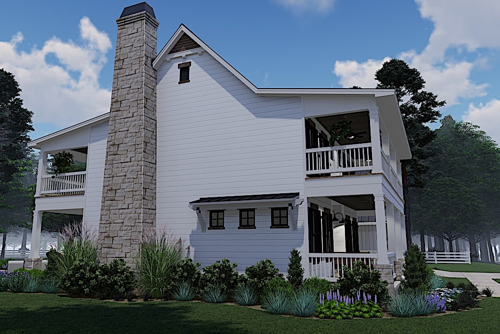 Left Side View of this 3-Bedroom,2458 Sq Ft Plan -2458