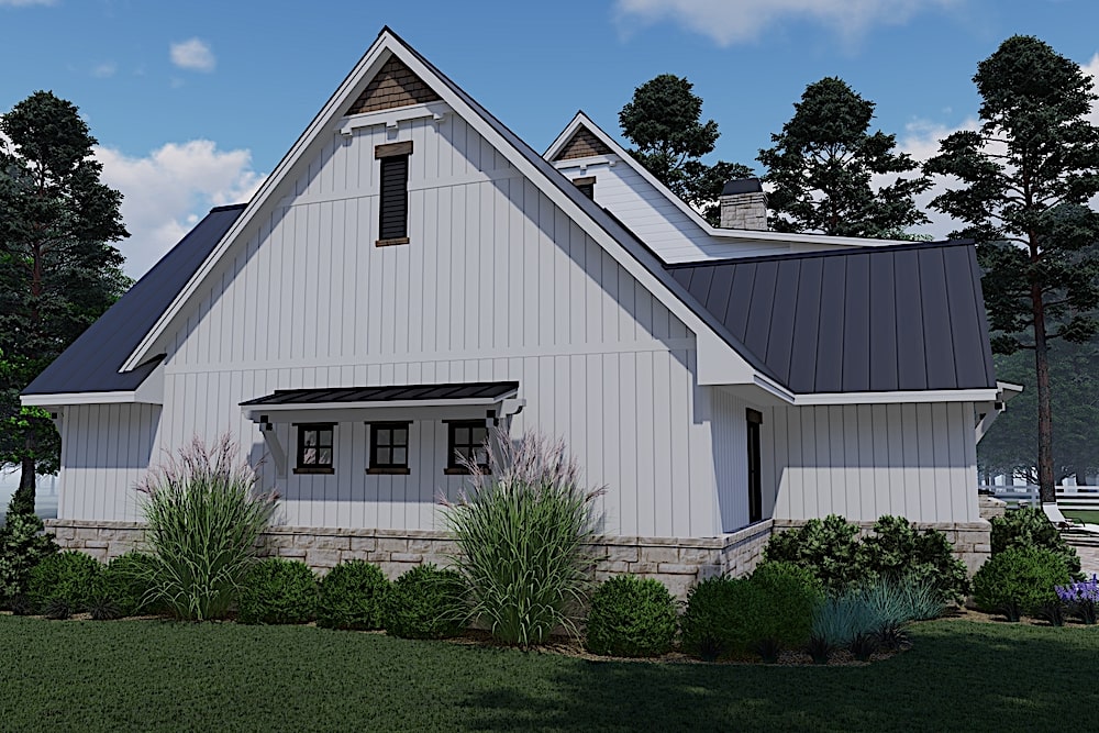 Right Side View of this 3-Bedroom,2458 Sq Ft Plan -2458