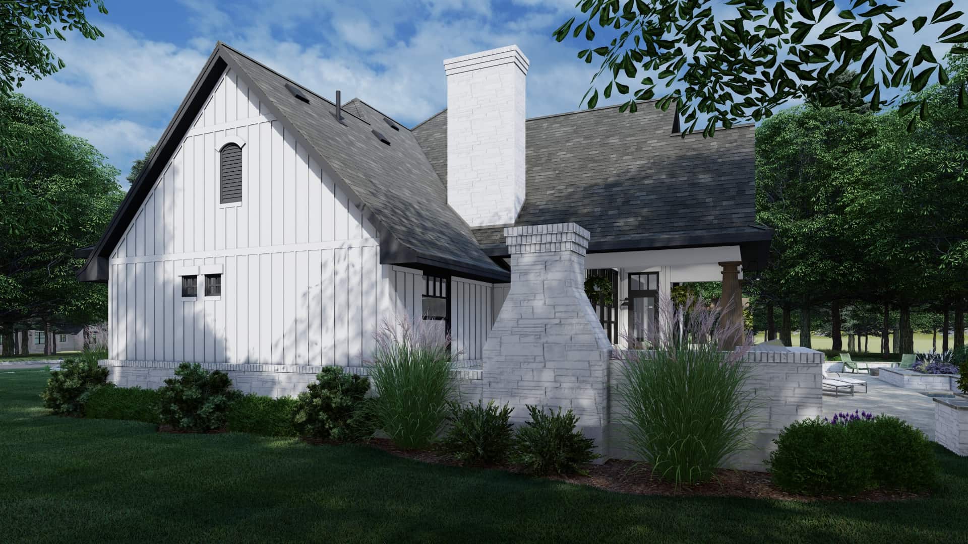 Side View of this 4-Bedroom,2353 Sq Ft Plan -2353