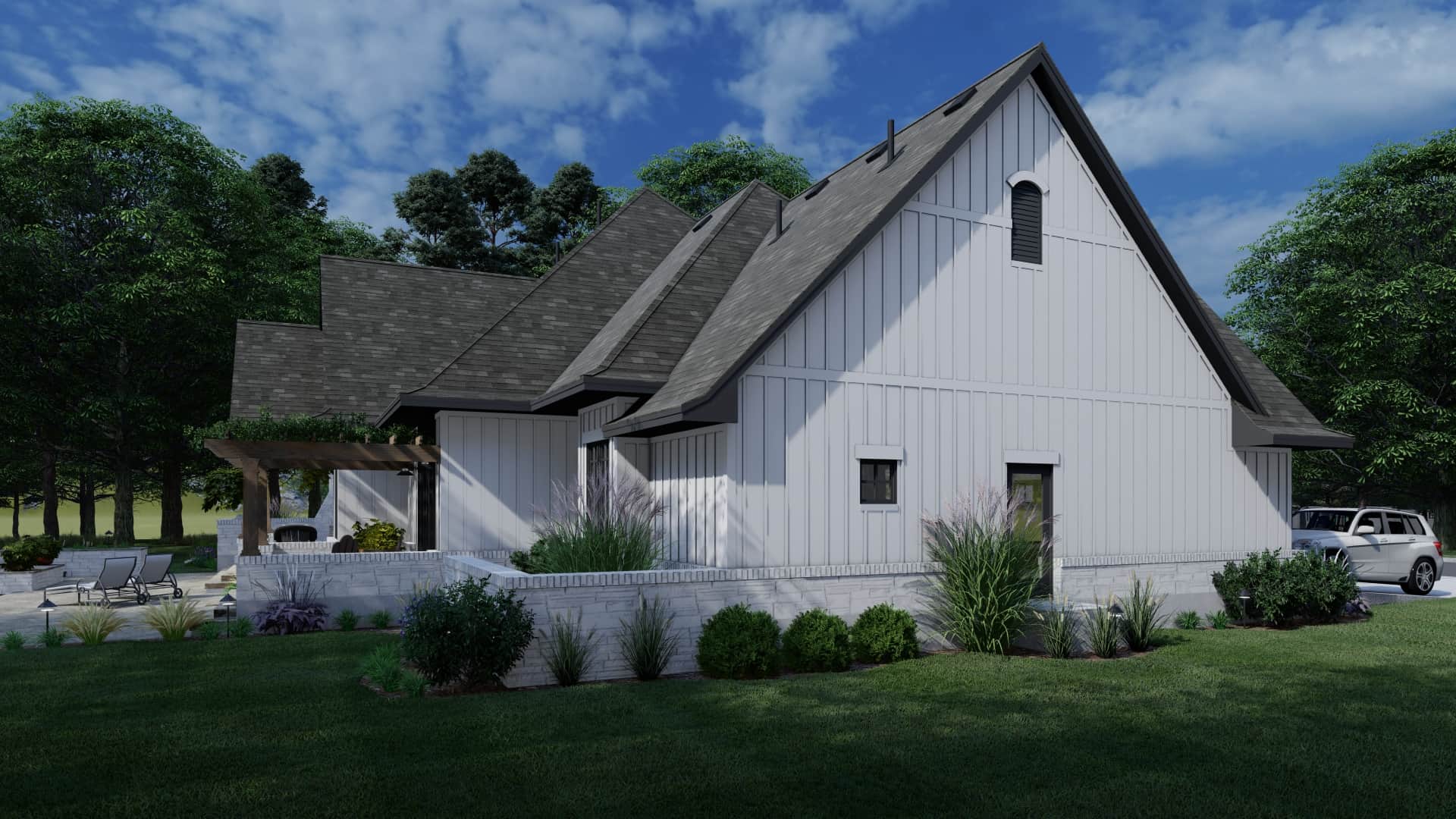 Side View of this 4-Bedroom,2353 Sq Ft Plan -2353