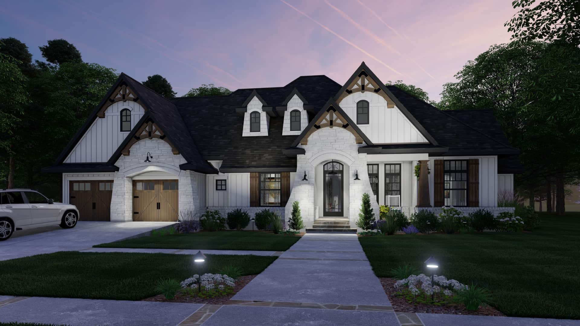 Home Exterior Photograph of this 4-Bedroom,2353 Sq Ft Plan -2353