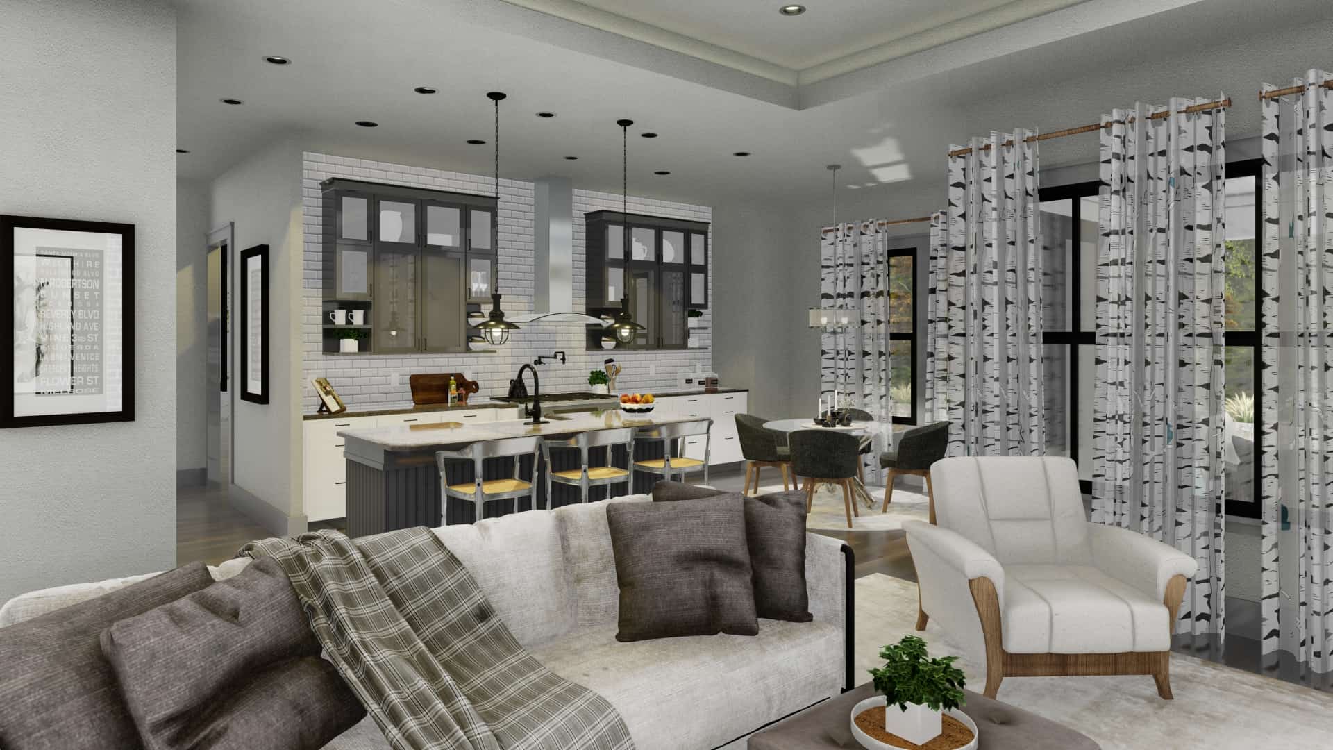 Family Room of this 3-Bedroom, 2192 Sq Ft Plan - 117-1137