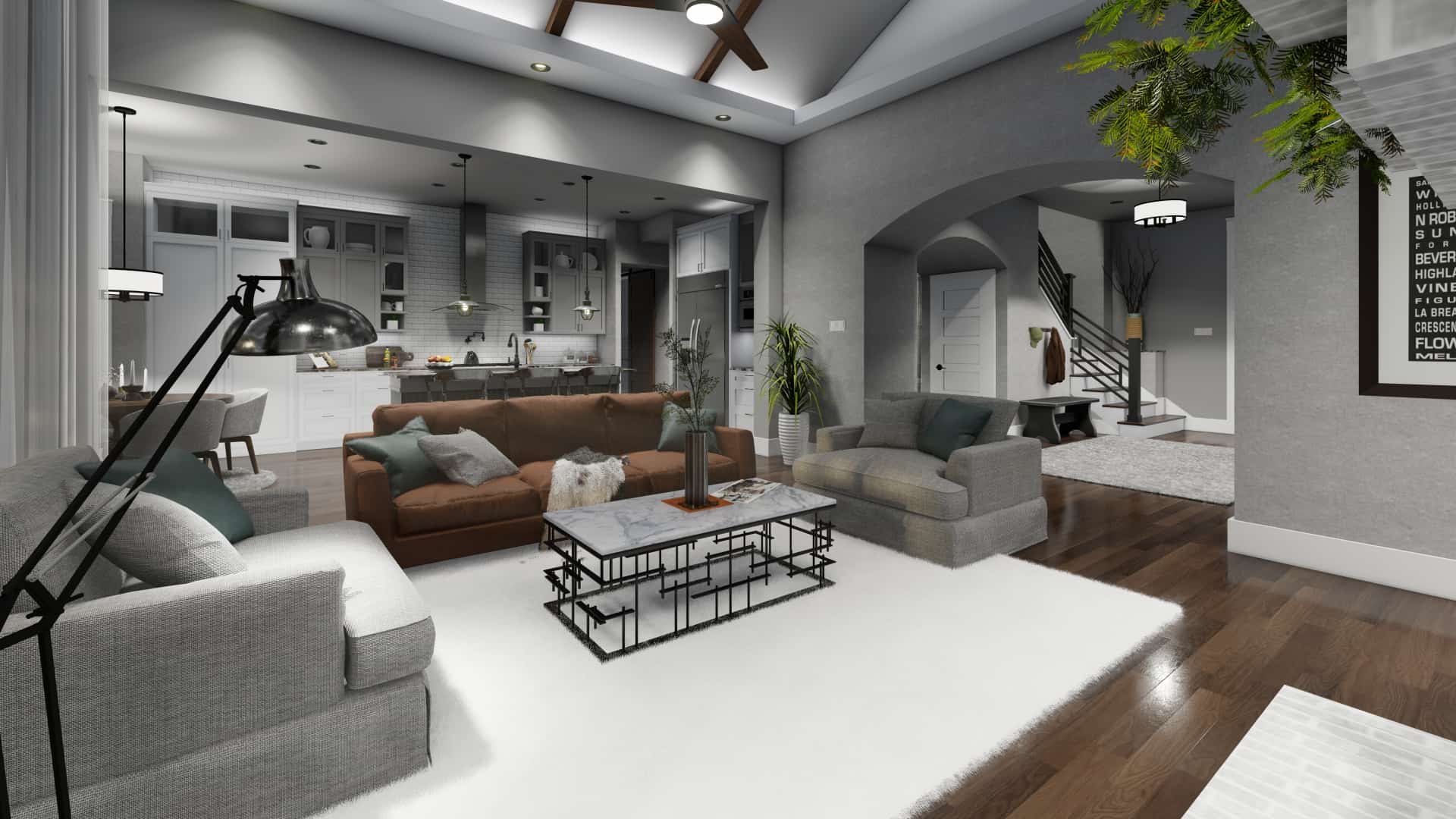 Family Room of this 4-Bedroom, 2829 Sq Ft Plan - 117-1138