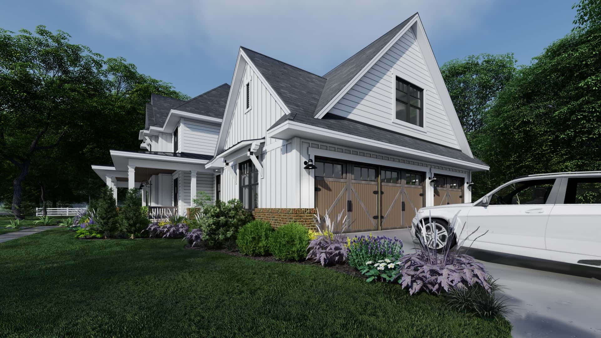 Garage of this 4-Bedroom, 2829 Sq Ft Plan - 117-1138