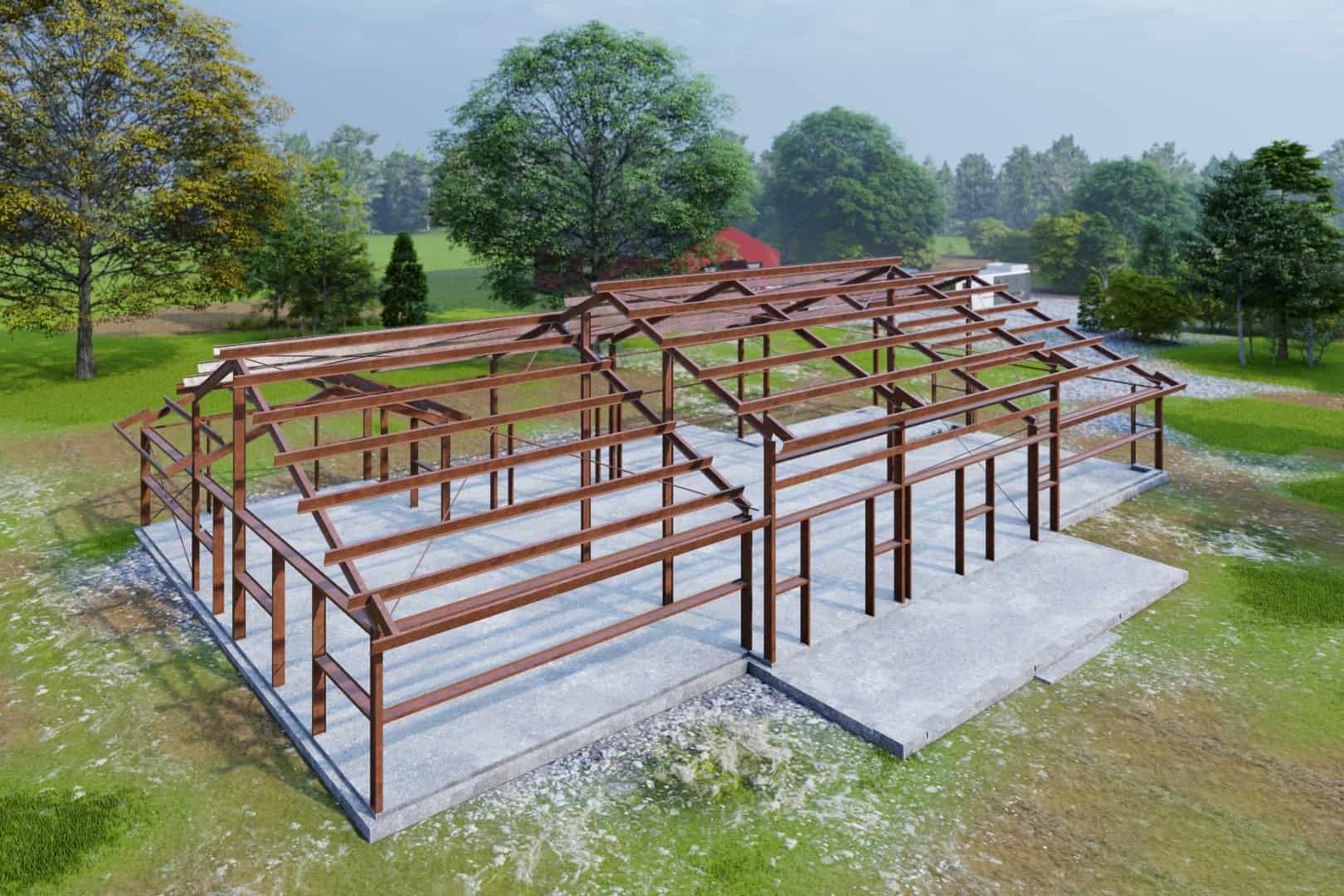 Aerial Front View of this 3-Bedroom,2486 Sq Ft Plan -117-1143