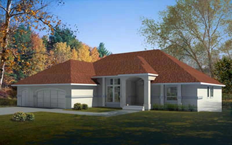 Main image for house plan # 16963