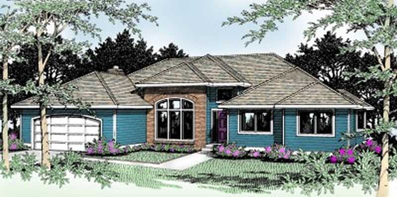 Main image for house plan # 2070