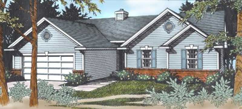 Main image for house plan # 1991