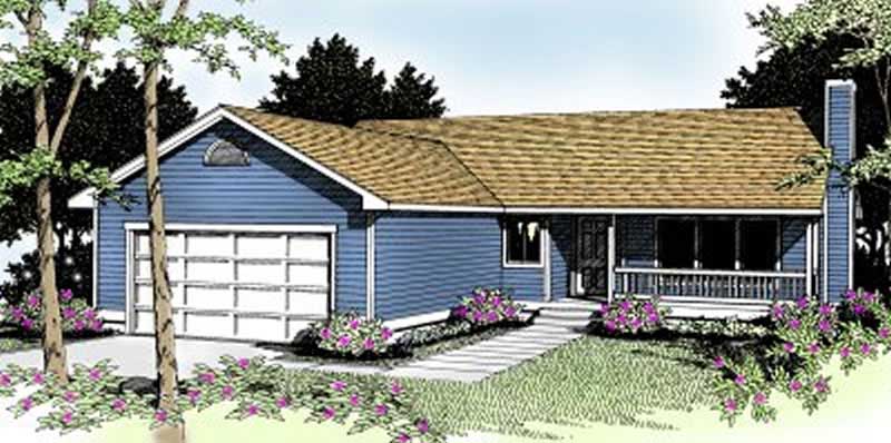 Main image for house plan # 1984
