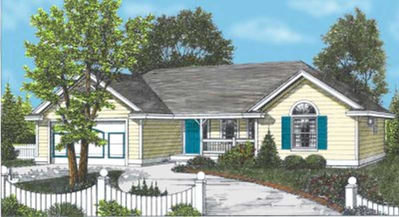 Main image for house plan # 1974