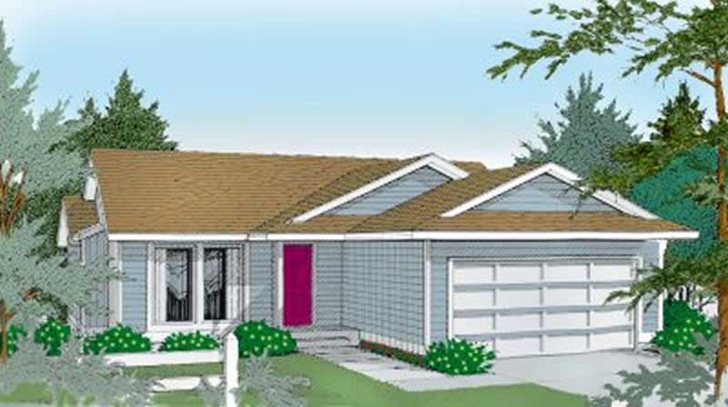 Main image for house plan # 1957