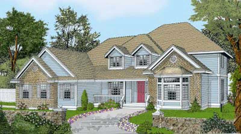 Main image for house plan # 14524