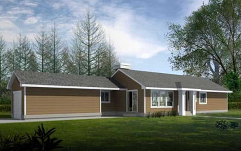 Main image for house plan # 14552