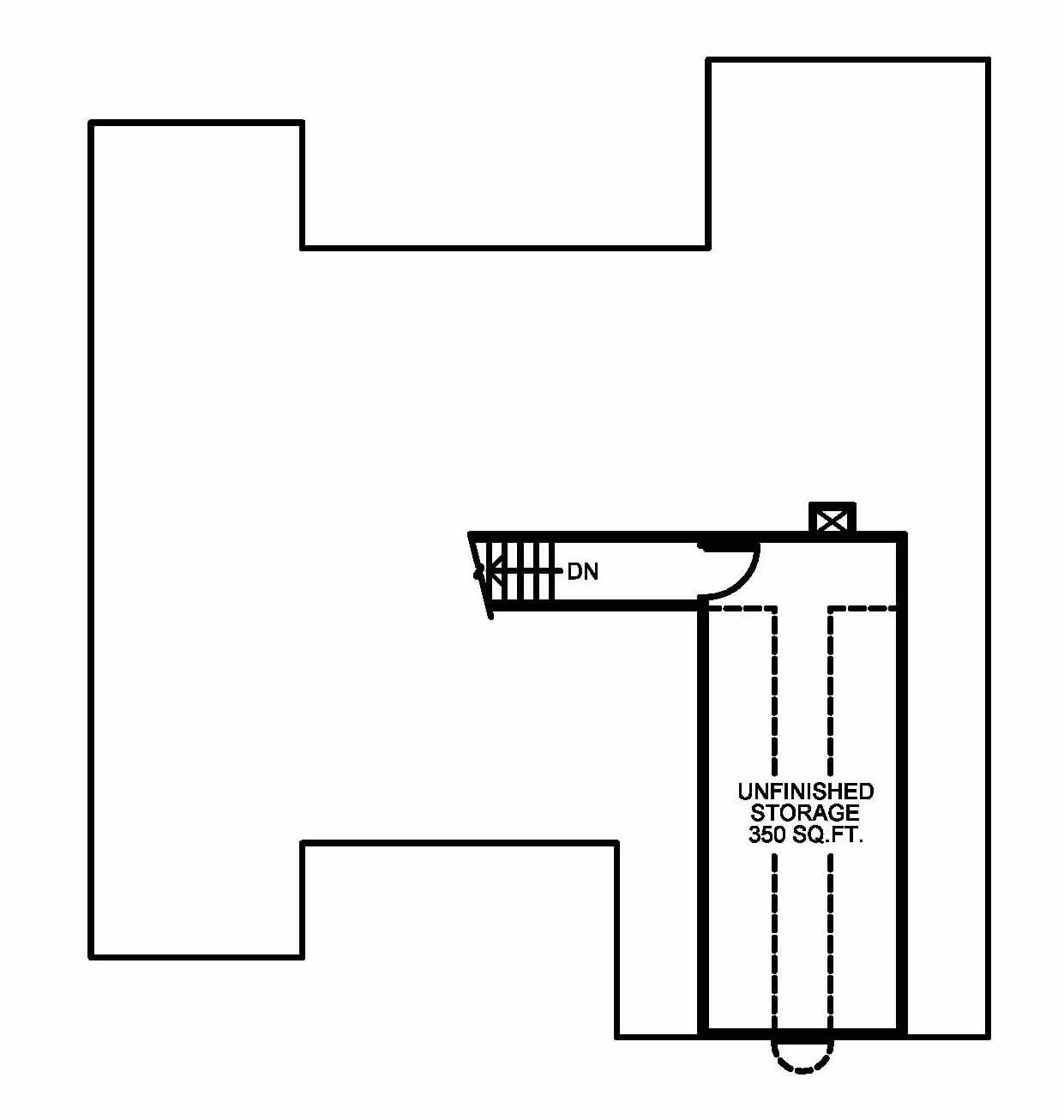 Main Level of Country Plan #120-1057