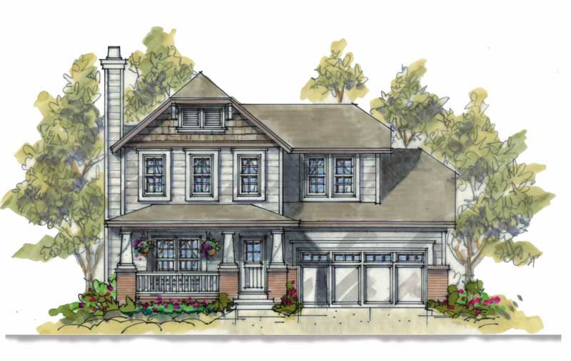 Main image for house plan # 5812