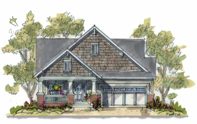 Main image for house plan # 5816