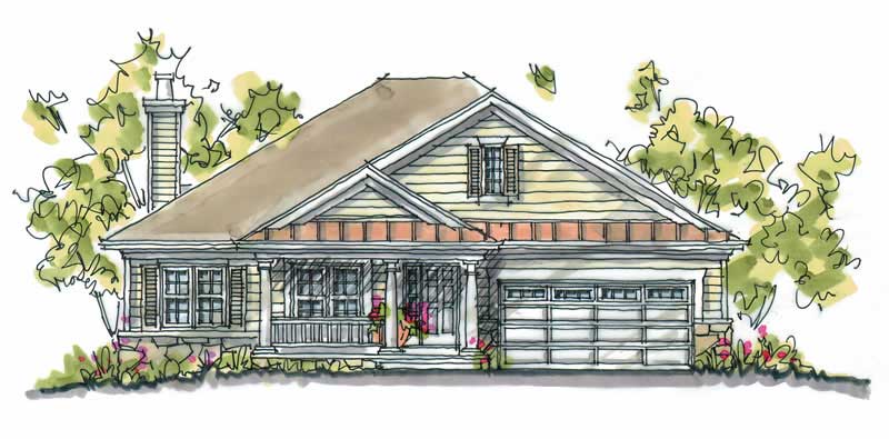 Main image for house plan # 5804