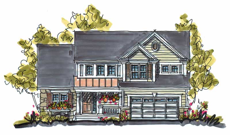 Main image for house plan # 5797