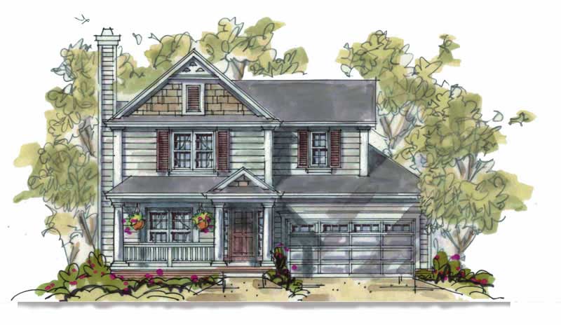 Main image for house plan # 5809