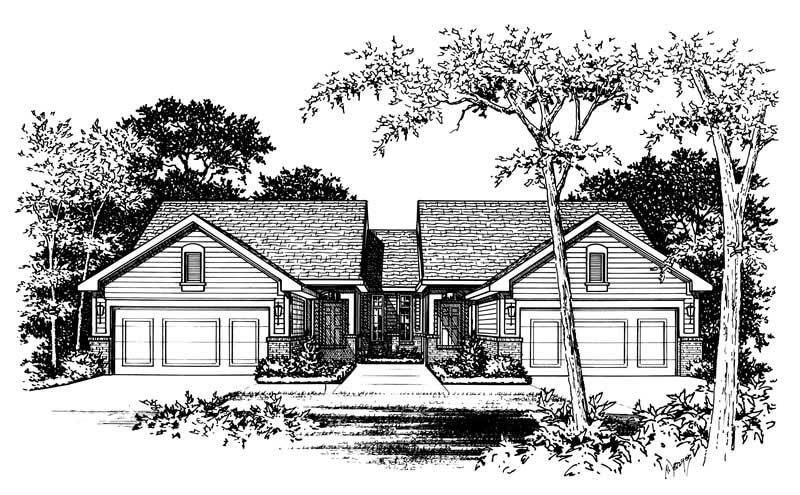 Main image for house plan # 6215