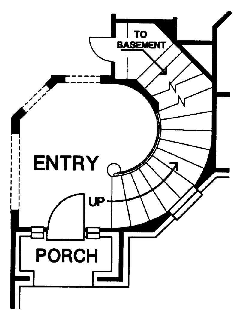 Main Level of European Plan #120-1943