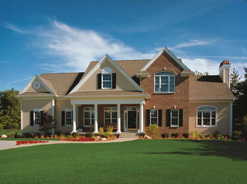 Front View of this 4-Bedroom,2715 Sq Ft Plan -120-1964