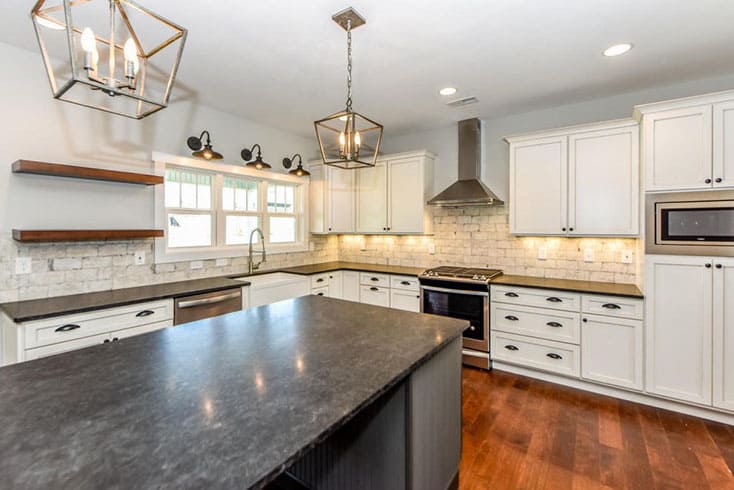 Kitchen: Kitchen Island of this 4-Bedroom,2607 Sq Ft Plan -120-2230