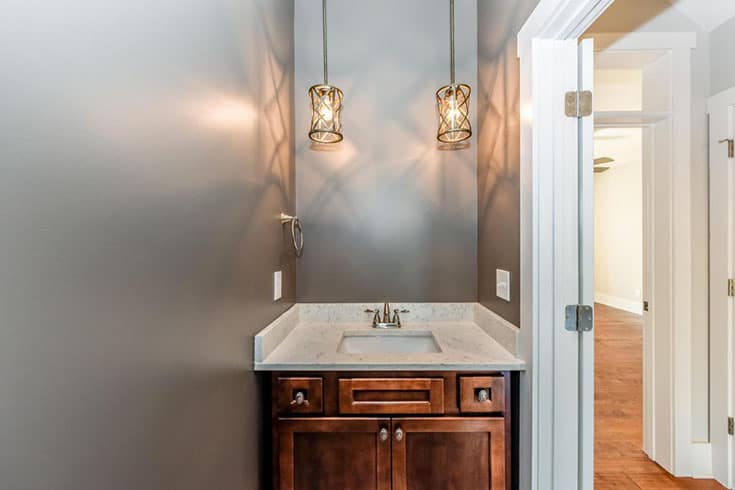 Powder Room of this 4-Bedroom,2607 Sq Ft Plan -120-2230