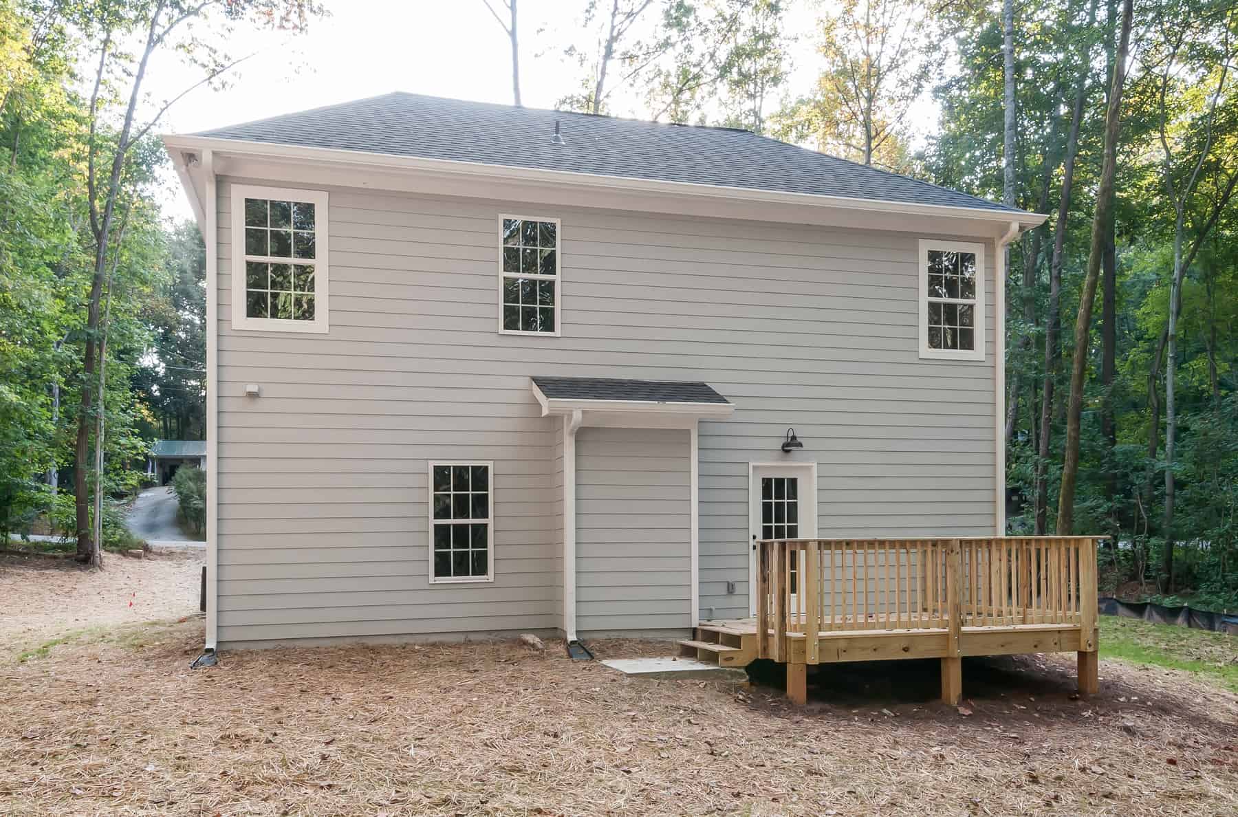 Rear View of this 3-Bedroom,1460 Sq Ft Plan -120-2502