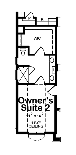 Floor Plan First Story of Multi-Unit Plan #120-2527