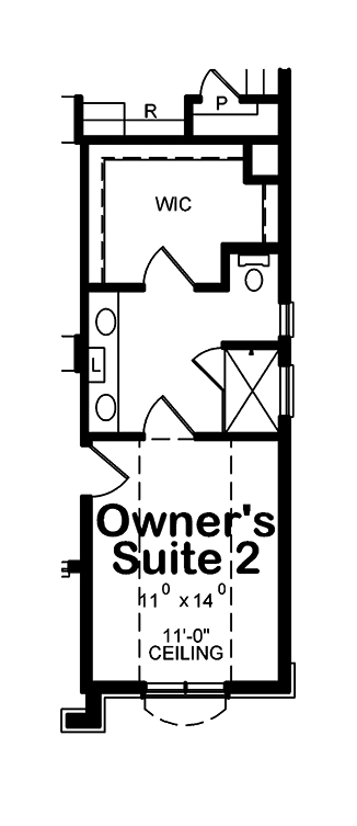 Floor Plan First Story of Multi-Unit Plan #120-2528