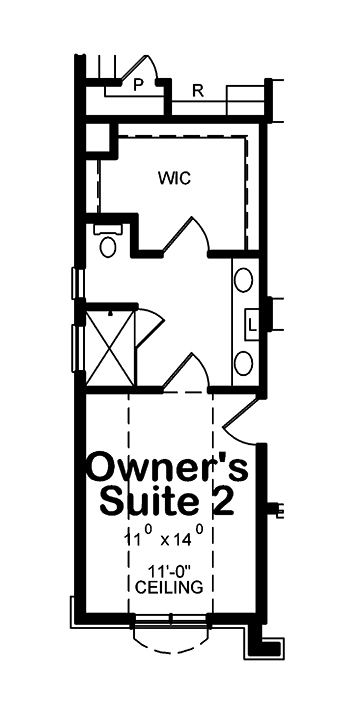 Floor Plan First Story of Multi-Unit Plan #120-2528