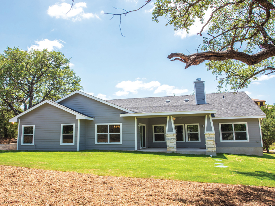 Rear View of this 3-Bedroom,2407 Sq Ft Plan -2407