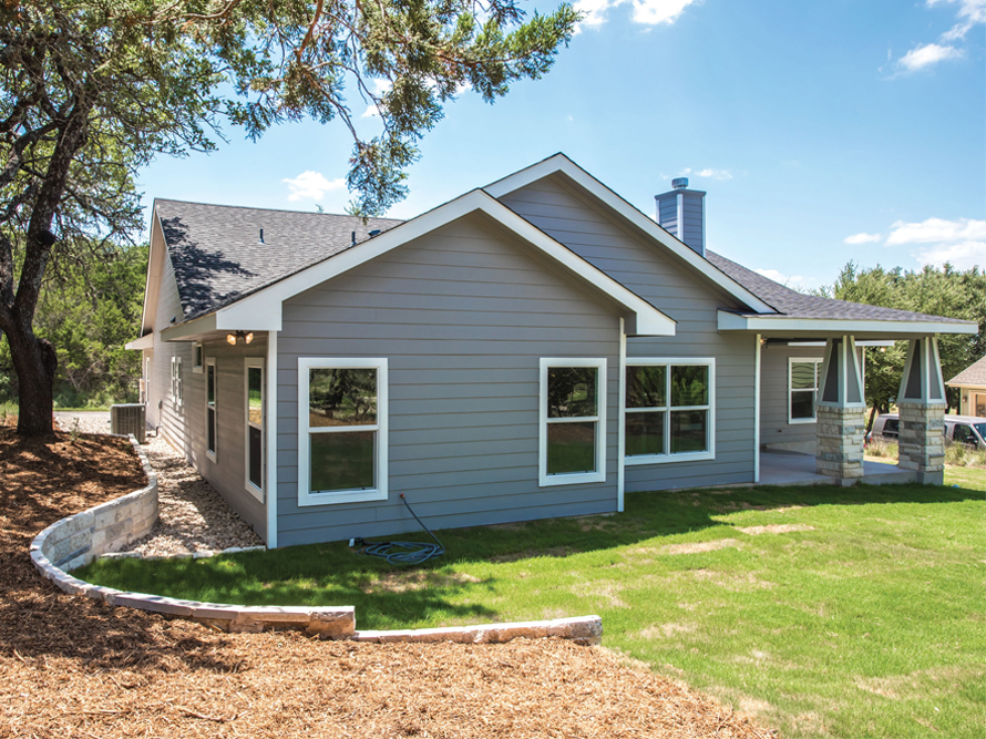 Rear View of this 3-Bedroom,2407 Sq Ft Plan -2407